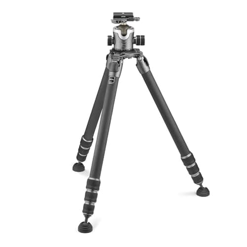Image of Gitzo Systematic Series 4 Tripod, Camera Tripod with Centre Ball Head, Photography Accessories, for Content Creation, Video, Professional Photography, 28 Kg Load Capacity