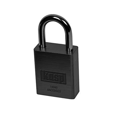Image of Kasp K14040BLAD 40 mm Aluminium Pad Lock - Black
