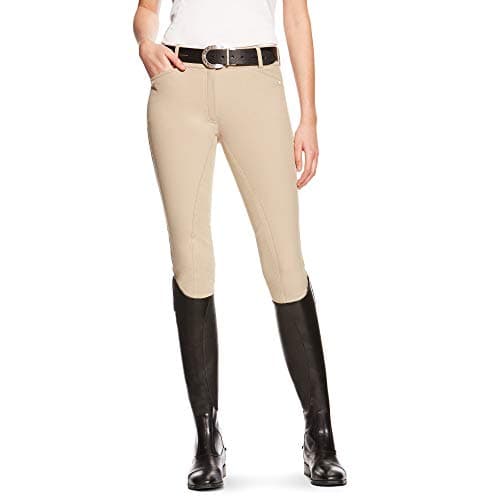 Image of ARIAT Womens Heritage Elite Full Seat Breeches Tan - Easy Stretch - 4-way performance stretch nylon/cotton blend