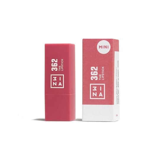 Image of 3INA MAKEUP - The Lipstick 362 (Mini) - Pink Lipstick w Vitamin E & Shea Butter to Nourish the Lips - Travel Size Lip Colour