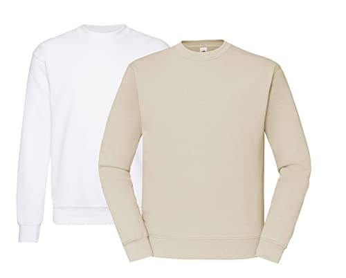 Image of Fruit of the Loom Men’s Set-in Sweatshirt, M