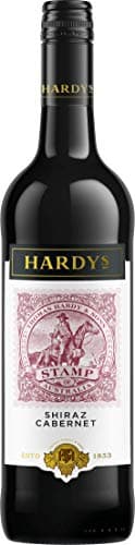 Image of Hardys Stamp Shiraz Cabernet Sauvignon Red Wine, 75cl