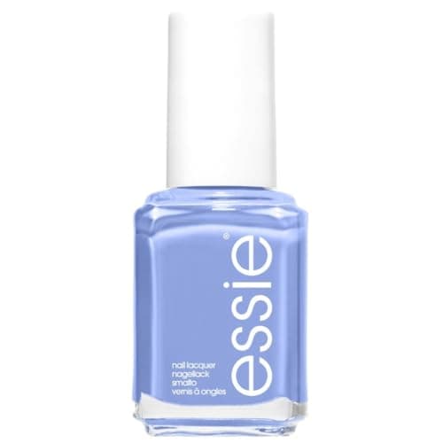 Image of Essie Nail Polish 219 Bikini So Teeny Cornflower Blue Colour, Original High Shine and High Coverage Nail Polish, Long-Lasting Luxury Nail Varnish 13.5 ml