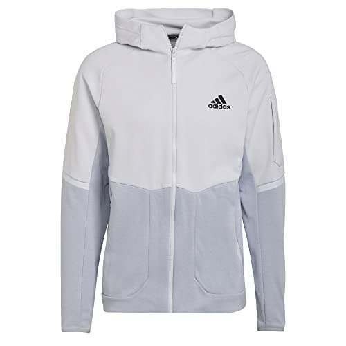 Image of adidas Men's Designed 4 Game Day Fullzip, Dash Grey, 4XL