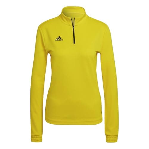 Image of adidas Women's Entrada 22 Training Top, Team Yellow/Black, M