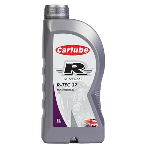 Image of Carlube Triple R 20W-50 API SL/CFMineral Engine Oil R-TEC 37 1L