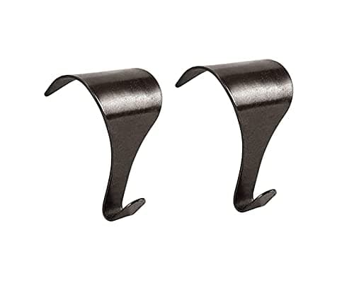Image of Picture Rail Moulding Hook 10pc Antique Brass Plated Picture Frame Photo Mirror Hangers