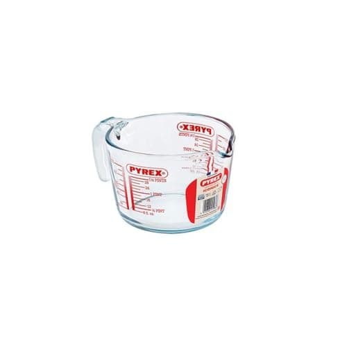 Image of Pyrex Glass Measuring Jug, 1L, Transparent