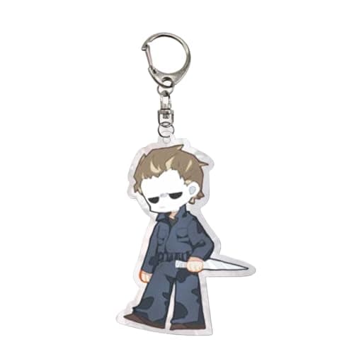 Image of Dead By Daylights Keychain Game Figure Cosplay Keyring Pendant Dead By Daylights Cute Acrylic Chain Decor (5)
