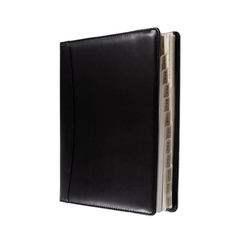 Image of Collins - Elite - Executive 2026 12 Month Calendar Year Planner, Day-To-Page with Appointments Diary - Black (1100V.99-26)