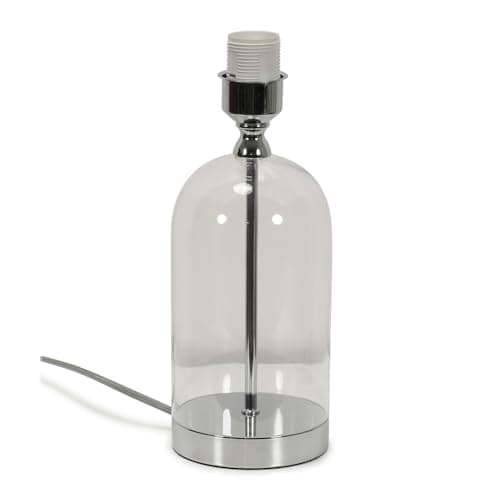 Image of ValueLights | Chrome Glass Table Lamp Base | Table Lamps, Home Décor & Improvement Essential