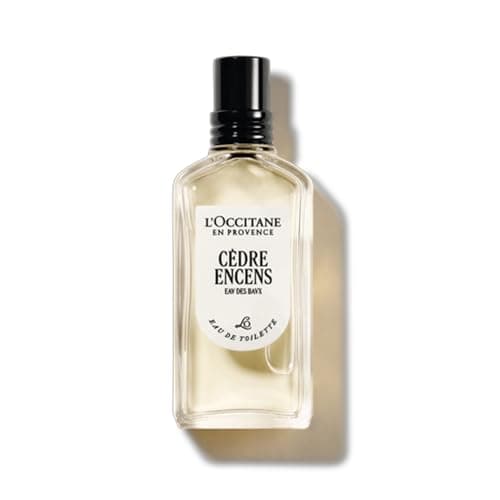 Image of L'OCCITANE - Cèdre Encens (Formerly Eau des Baux) Eau de Toilette - 50ml - Spicy, woody and ambered fragrance -Made in France