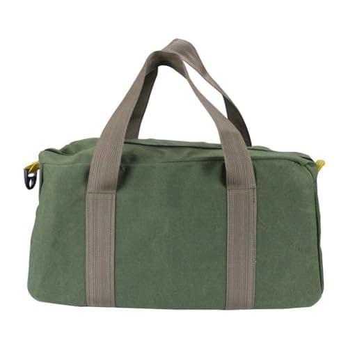 Image of Tool Bag,14-Inch Canvas Tool Organizer,Heavy Duty Tool Bags,Wide Open Mouth Muti-Purpose Small Tool Bag,Sturdy Bottom,Garden Craftsman Plumbing Electrician Tote Bag,Tools Gift for Men