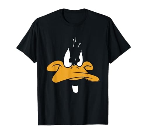 Image of Looney Tunes Daffy Duck Big Face T-Shirt