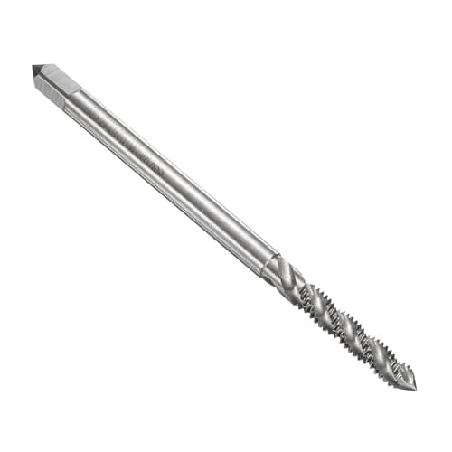 Image of sourcing map Spiral Flute Thread Taps 12-24 UNC 2B Machine Threading Tap Bit, Uncoated Screw Tapping Repair Tool, M2 High-Speed Steel (HSS)