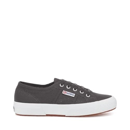 Image of Superga Unisex 2750-cotu Classic Low Top Trainers, Dark Grey Iron, 7 UKDk Grey Iron, UK 7