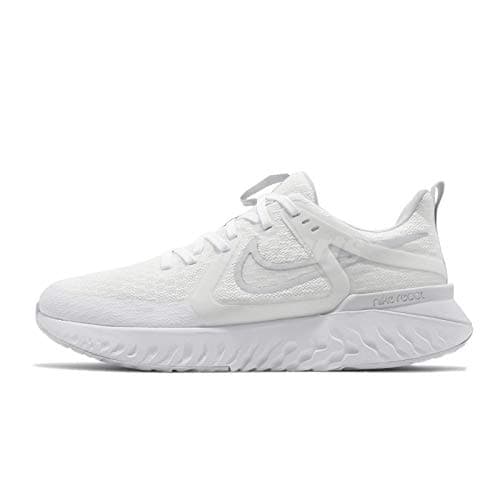 Image of Nike Nike Legend React 2, Men's Trail Running Shoes, White (White/Pure Platinum 100), 9 UK (44 EU)