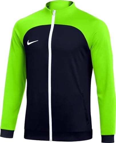 Image of NIKE DH9234-010 M NK DF ACDPR TRK JKT K Jacket Men's BLACK/VOLT/WHITE Size XL