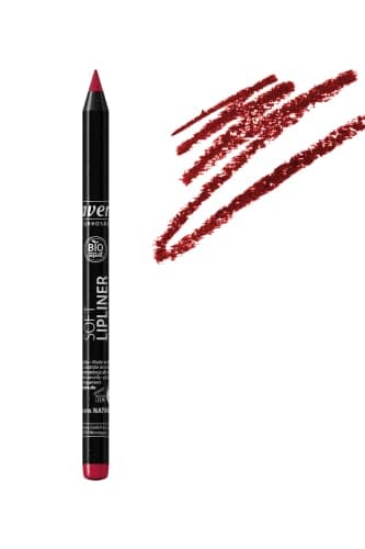 Image of lavera Soft Lipliner -Red 03- Smooth, creamy and long-lasting formula Natural cosmetics Make-up Organic plant ingredients 100% natural make-up (1.4 g)