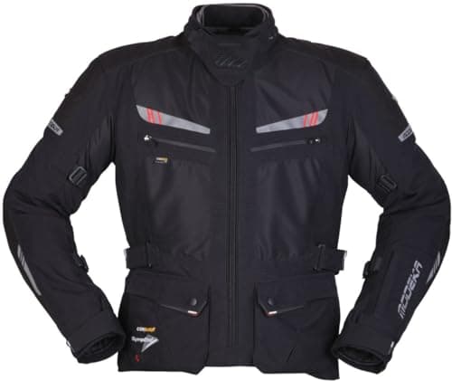 Image of Modeka AFT Air Motorcycle Textile Jacket, black, 2XL