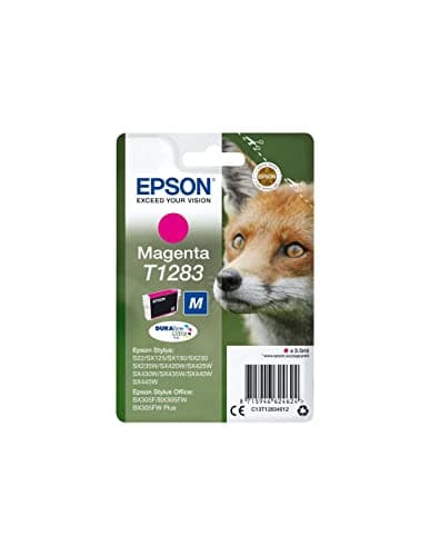 Image of Epson T1283 Magenta Fox Genuine, DURABrite Ultra Ink Cartridge