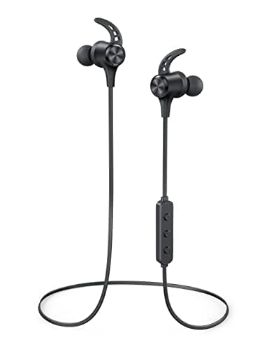Image of Hsoipn Wireless Headphones, Bluetooth 5.2 Stereo aptX Wireless Earbuds Bass Bluetooth Earbuds Bulit-in Mic with 16H Playtime, Magnetic, IPX7 Waterproof Perfect for Sport, Gym
