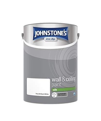 Image of Johnstone's 306570 Vinyl Silk Emulsion - Brilliant White,5