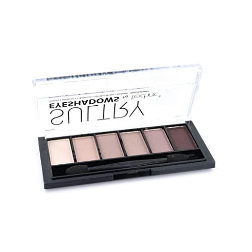 Image of Technic Sultry Rosebud Eyeshadows Palette 6 x 1.2 g - 6-Piece Black