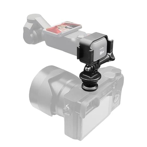 Image of Osmo Pocket 4/3 Cold Shoe Adapter for Camera, DSLR Multi-Camera Setup Hot Shoe Mount compatible for DJI Osmo Pocket 4/3 Accessories Vlogging Live streaming setups