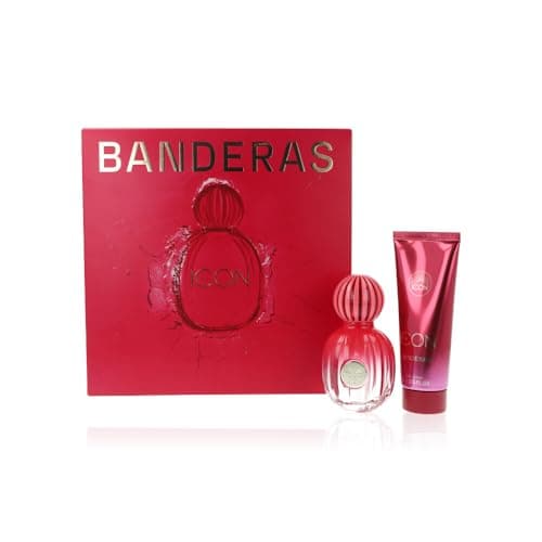 Image of Antonio Banderas The Icon Pour Femme Gift Set – Women’s Eau de Parfum 50ml + Body Lotion 75ml