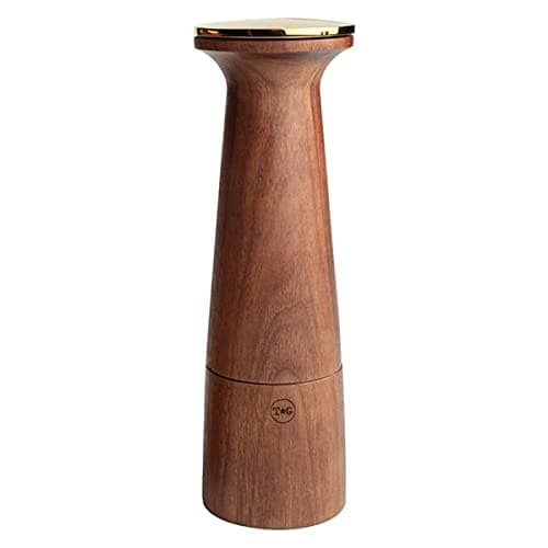 Image of T&G CrushGrind Oblique Deco Gold Salt Mill