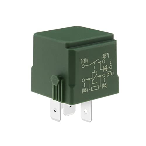 Image of VGOL Automotive Level Control Five-pin Relay Replacement A0025427619 A0025422319 Compatible with Mercedes-Benz A B C E R S GL or M-Class Air Compressor Pump Relay