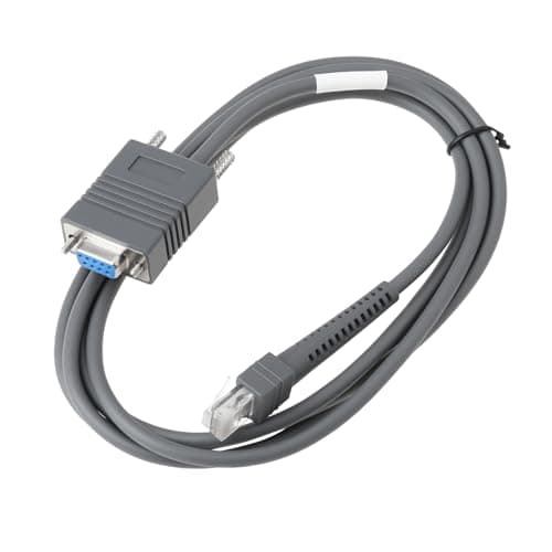Image of VGOL 9-pin Barcode Scanner Serial Cable CBA-R01-S07PAR Compatible with Symbol LS2208 RS232 (2 meters)