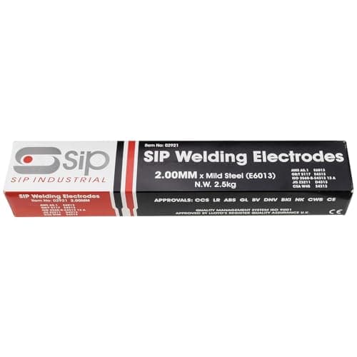 Image of SIP E6013 Mild Steel Arc Welding Electrodes – 2.5kg x 2mm General Purpose Welding Rods