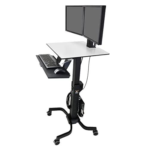 Image of Ergotron WorkFit-C Dual Sit-Stand Workstation (24-214-085)