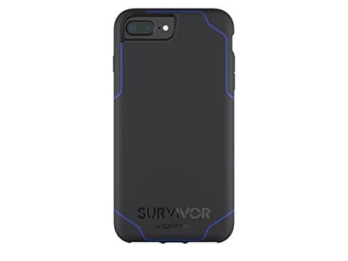 Image of Griffin Survivor Journey Case for iPhone 7 Plus - Black/Blue, GB42817