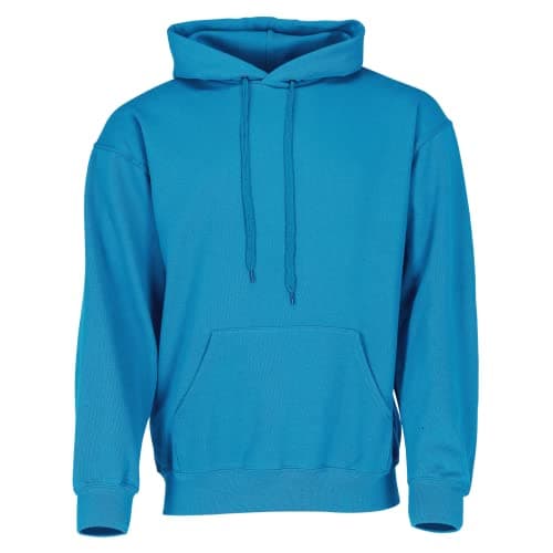 Image of Fruit of the Loom - Hooded Sweatshirt 'Hooded Sweat' - Men, Azure Blue, S