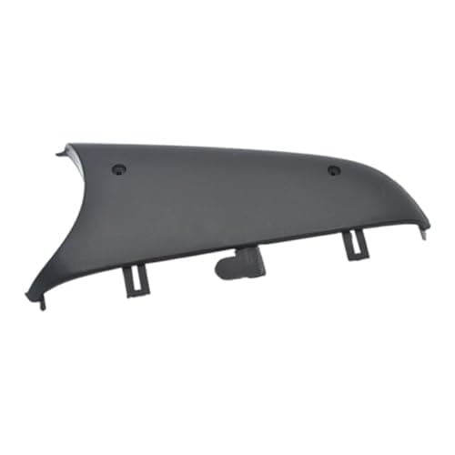 Image of PROMOLINK Mirror Cap Lower Left Driver Side Wing Mirror Cover Compatible with VW Caddy Mk3 2004-2015 VW Transporter T5 Caravelle 2003-2015 ABS Black 7E1857603 7E18576039B9