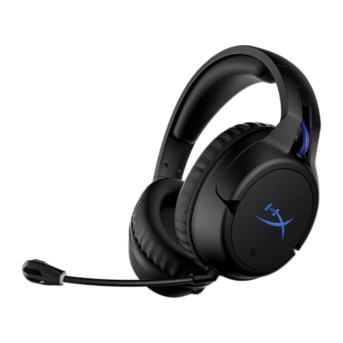 Image of HyperX Cloud Flight – Wireless Gaming Headset for PS5 and PS4, Up to 30-hour battery, Memory foam ear cushions and premium leatherette, Noise-Cancelling Microphone with LED mic mute