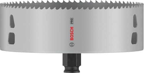 Image of Bosch 1x PRO Multi Material Power Change Plus Hole Saw (for Softwood, Drywall, Ø 152 mm, Professional Accessory Rotary Drill/Drivers)