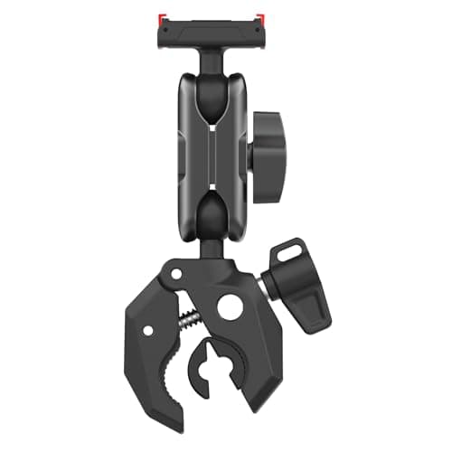 Image of NEOSOU Osmo Action Handlebar Mount Heavy Duty Clamp for DJI Action 5 Pro 4 3 Osmo 360 Motorcycle Bike Bicycle Mounts Accessories, Magnetic Quick Release Roll Bar/Tube/Pipe/Rail/Flex Jaw Gripper