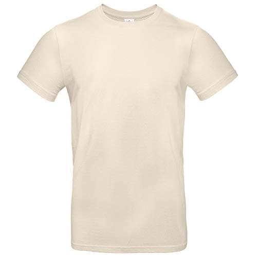 Image of B&C Men's #E190 Tee, Natural, M. TU03T