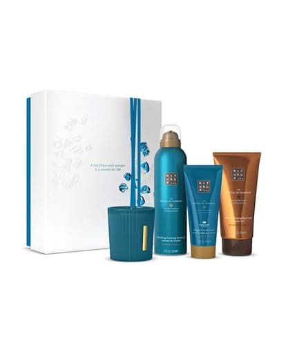 Image of RITUALS Gift Set The Ritual of Hammam Medium - Home and Skincare Products Enriched with Eucalyptus, Argan Oil, and Rosemary - Bath Gift Box with Purifying Properties