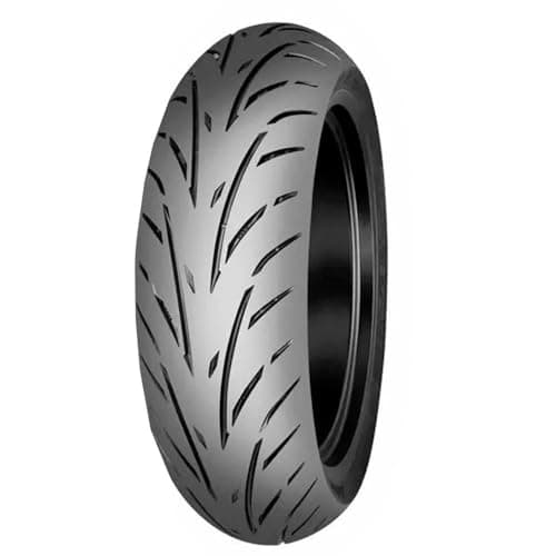 Image of Pneu moto 17'' 120-70zr17 mitas radial touring force front tl 58w (sport touring)