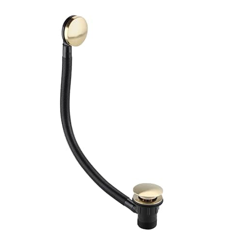 Image of Bristan Round Clicker Bath Waste Brushed Brass