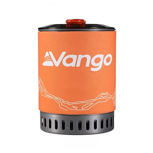 Image of Vango 1L Ultralight Heat Exchanger Camping Pot Lightweight Outdoor High Efficiency Foldable Portable for Hiking, Backpacking, Travel (387g)