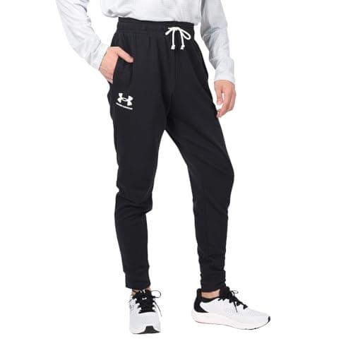 Image of Under Armour Mens Rival Terry Joggers Black M