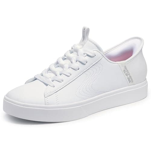 Image of Skechers Court Classics - Eden LX Hands Free Slip-Ins™, White, 3.5 UK
