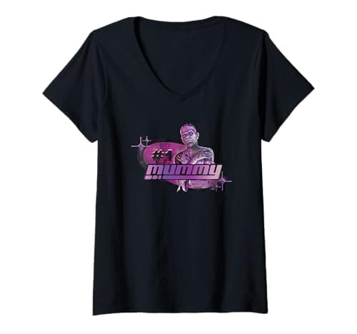 Image of Women's Universal Monsters The Mummy #1 Mummy V-Neck T-Shirt