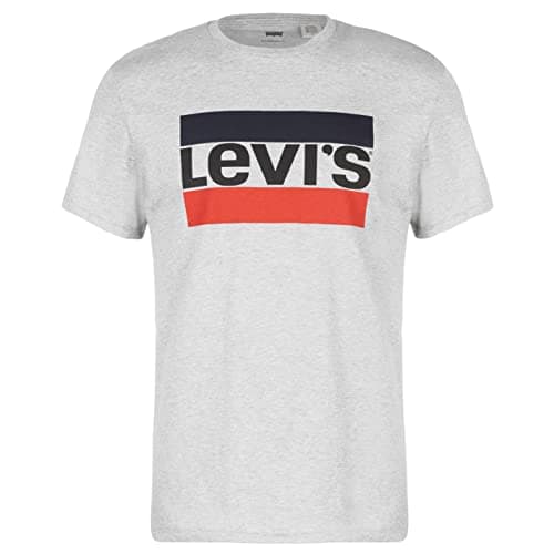 Image of Levi's Men's Sportswear Logo Graphic T-Shirt, Grey, XL